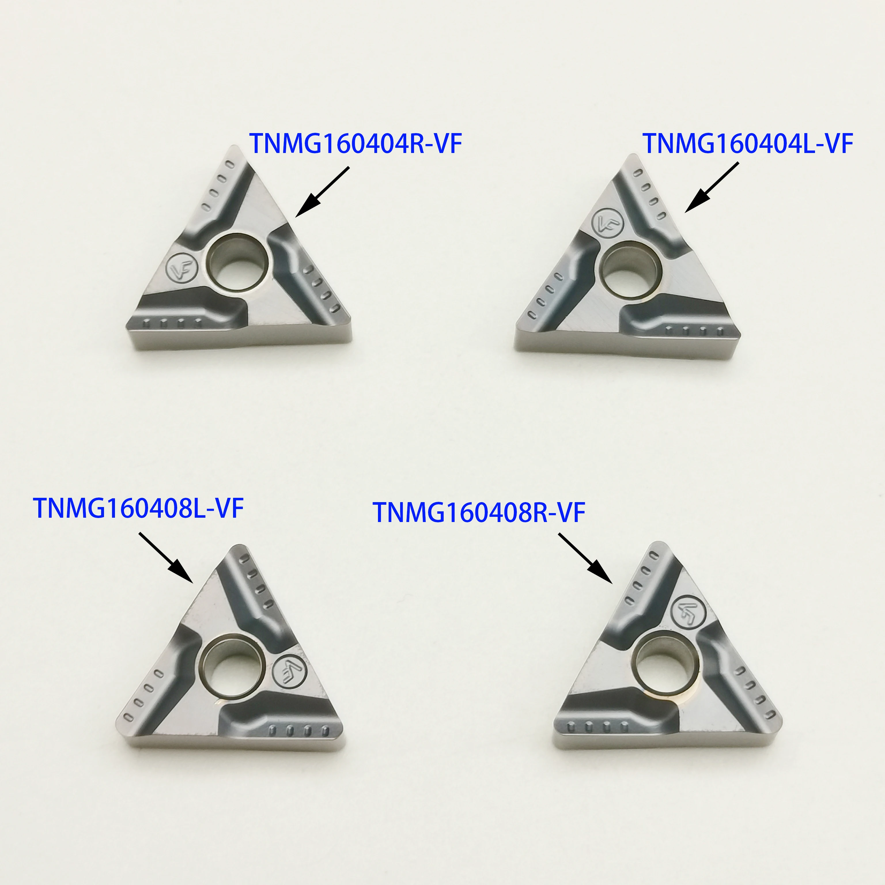 High-quality carbide CNC tool TNMG160404R TNMG160404L TNMG160408R TNMG160408L-VF LF6018S can process stainless steel TNMG