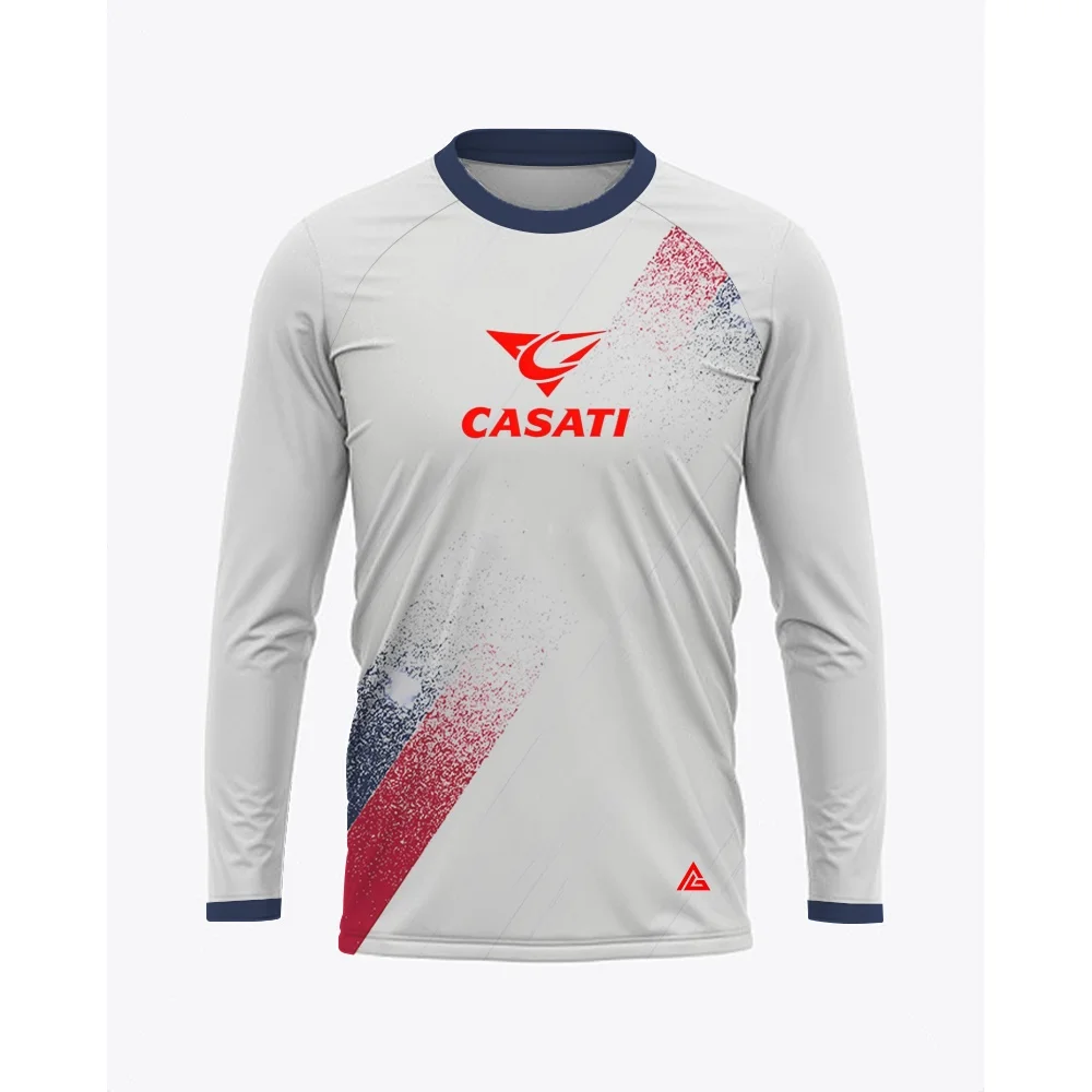 

Men's long sleeved T-shirt, off-road motorcycle, mountain bike riding suit, quick drying breathable shirt Aiopeson