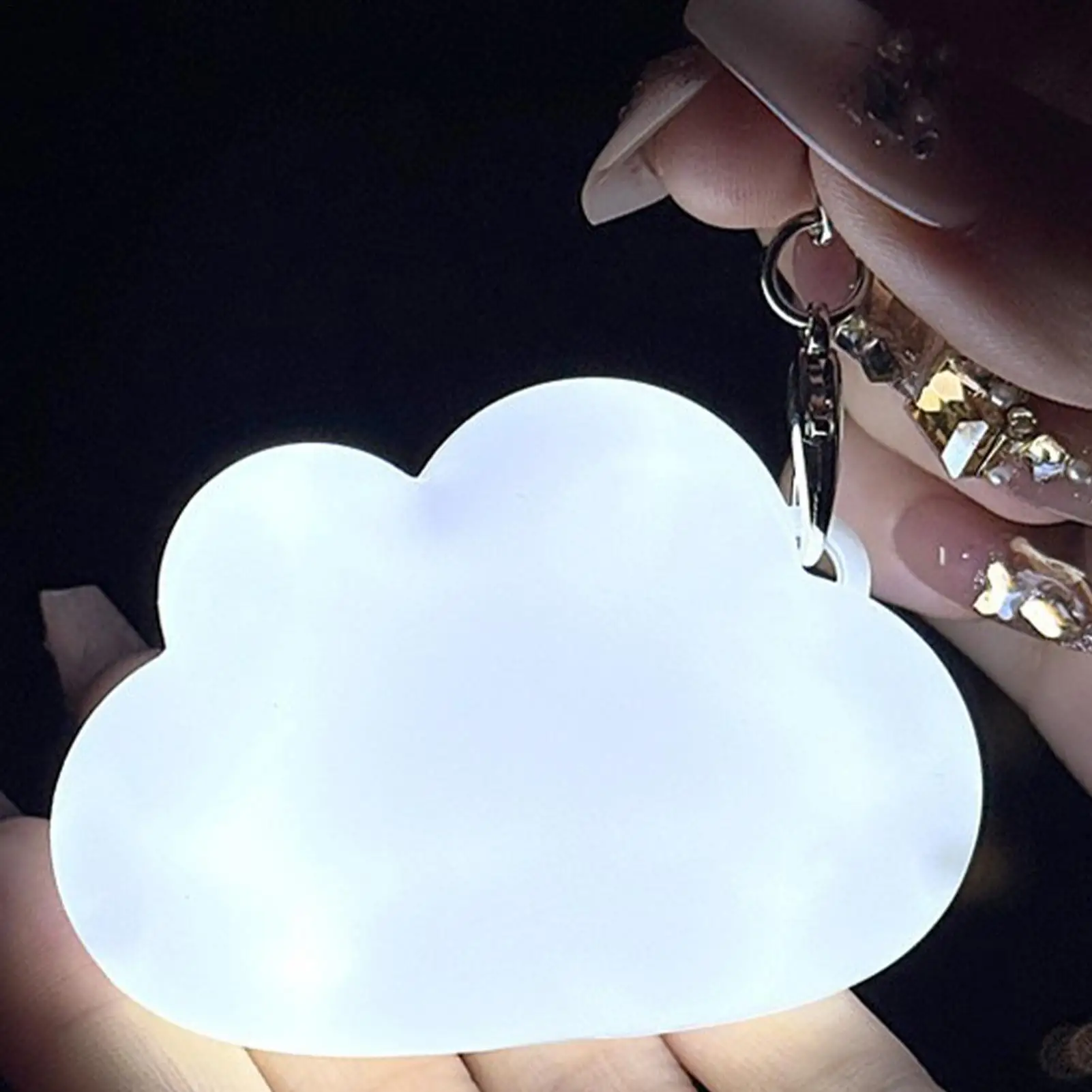 USB شحن اللمس الحساسة متوهجة ضوء لطيف LED الاستشعار التلقائي محفظة ضوء اللمس المنشط حقيبة يد ضوء الليل #2