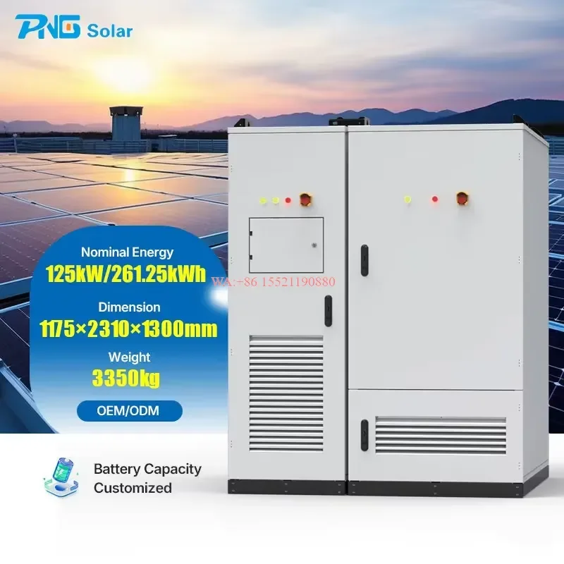 WMWMNU for Industrial and Commercial System High Voltage Energy Storage 100kWh 261kWh Outdoor Cabinet Lifepo4 Battery