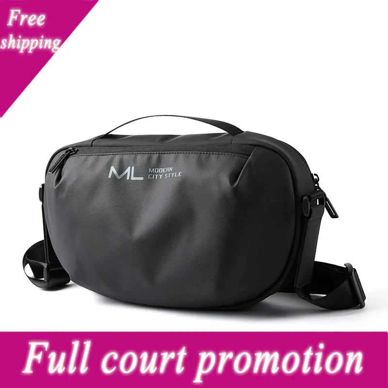 

Shoulder Men 11inch IPad Oxford Waterproof Handbag Korean Fashion Sling Portable Luxury Solid Bag For Male
