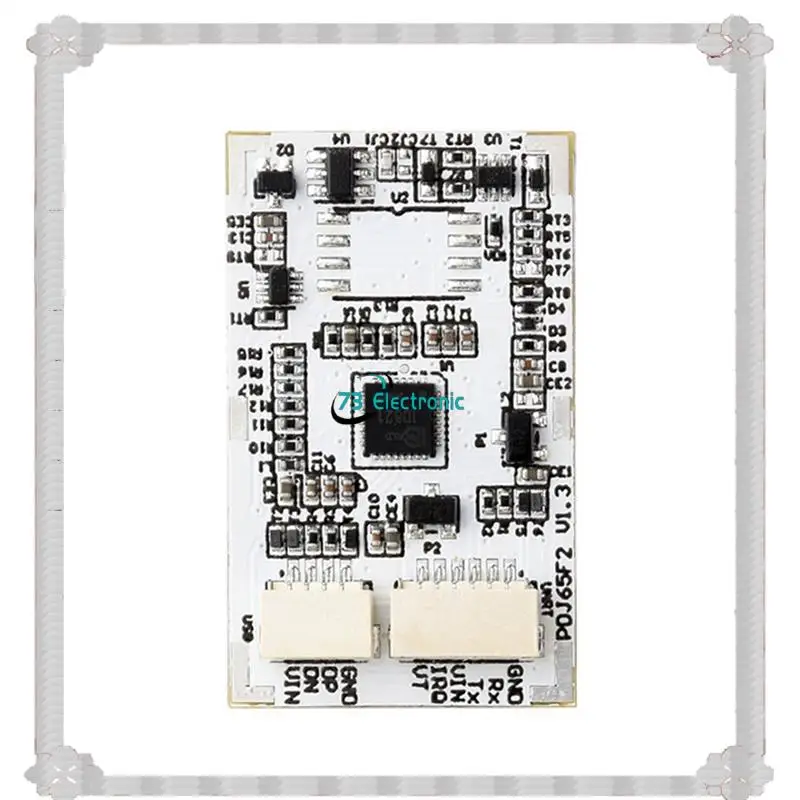 24-Stunden-Lieferung Waveshare UART Fingerabdrucksensor-Relaisplatine USB Dual Interface Sicheres Zugangs- und Ausgangsmanagementsystem