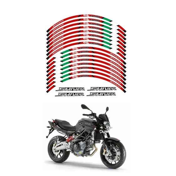 

Запчасти для мотоциклов Aprilia Shiver 750 900, колесо для контура, цвет красный-2