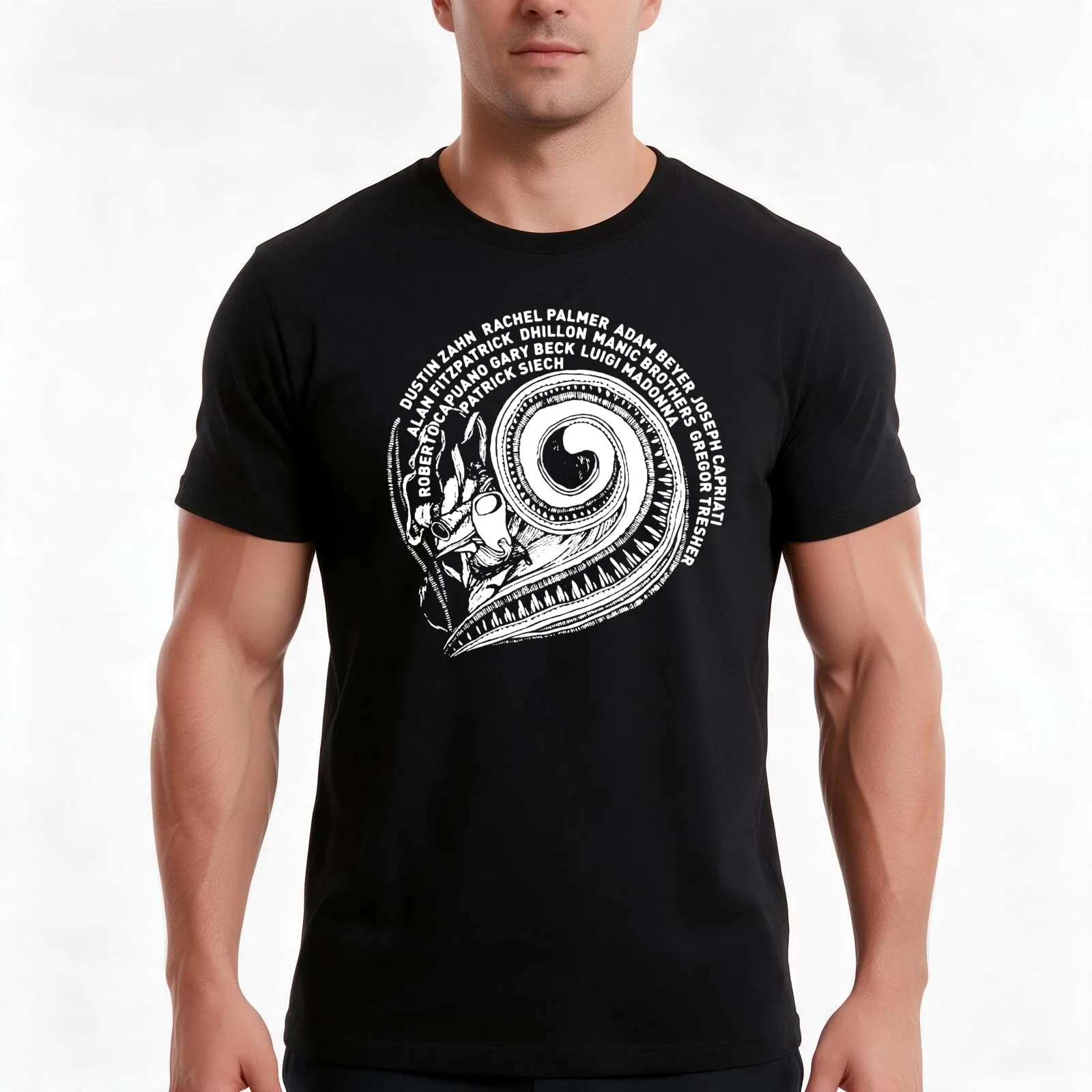 ADAM BEYER DRUMCODE T-Shirt, Summer Casual Cotton Tee, Oversized Streetwear Tops, Vintage Graphic Print, Loose Fit Short Sleeve