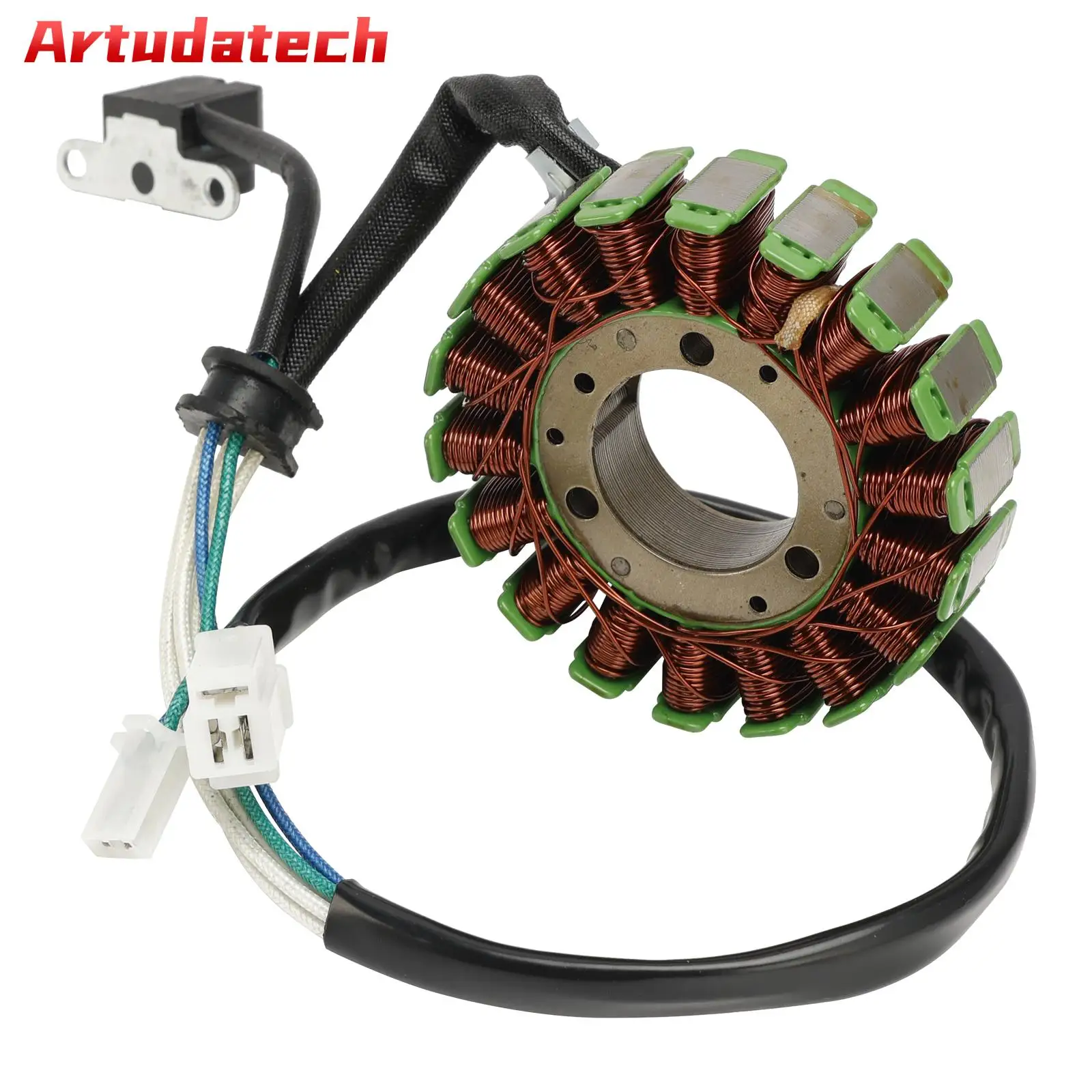 Magneto de estator Artudatech para Linhai Xingyue 260 Manco Talon Baja 260 300 ATV Quad 24001