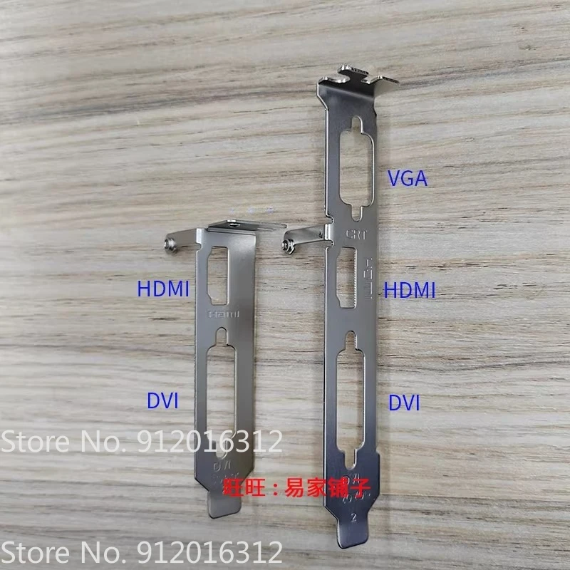 I/O IO Shield Graphics Card Bracket for Sapphire GT610 620 605 GT730 720 705 Full Half Height Ack Plate Baffle Blank Bezel