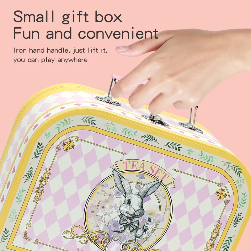 Tee Party Pretend Spielen Spielzeug Küche Kaffee Tee Set Nachmittag Tee Lebensmittel Dessert Kuchen Brot Pädagogisches Spielzeug Geburtstag Weihnachten Geschenk