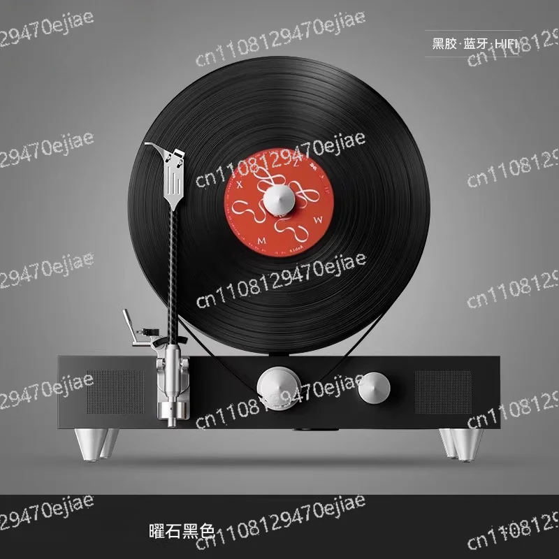 Vertical Living Room Bluetooth Speaker, Vinyl Record Phonograph, Retro Integrated Sound System