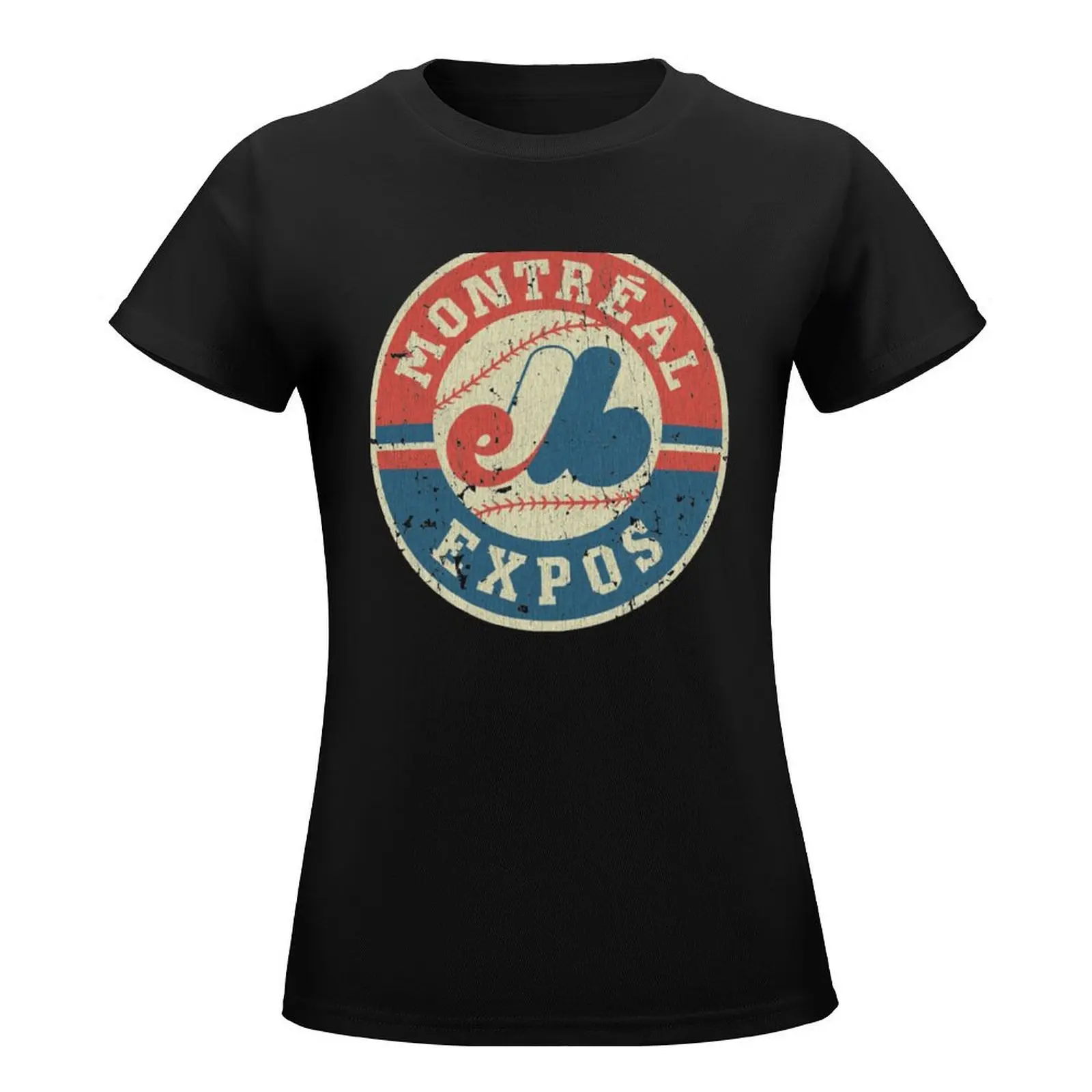 Montreal Expos 1969 T-Shirt plus size tops kawaii clothes aesthetic clothes Aesthetic clothing Women's tee shirt