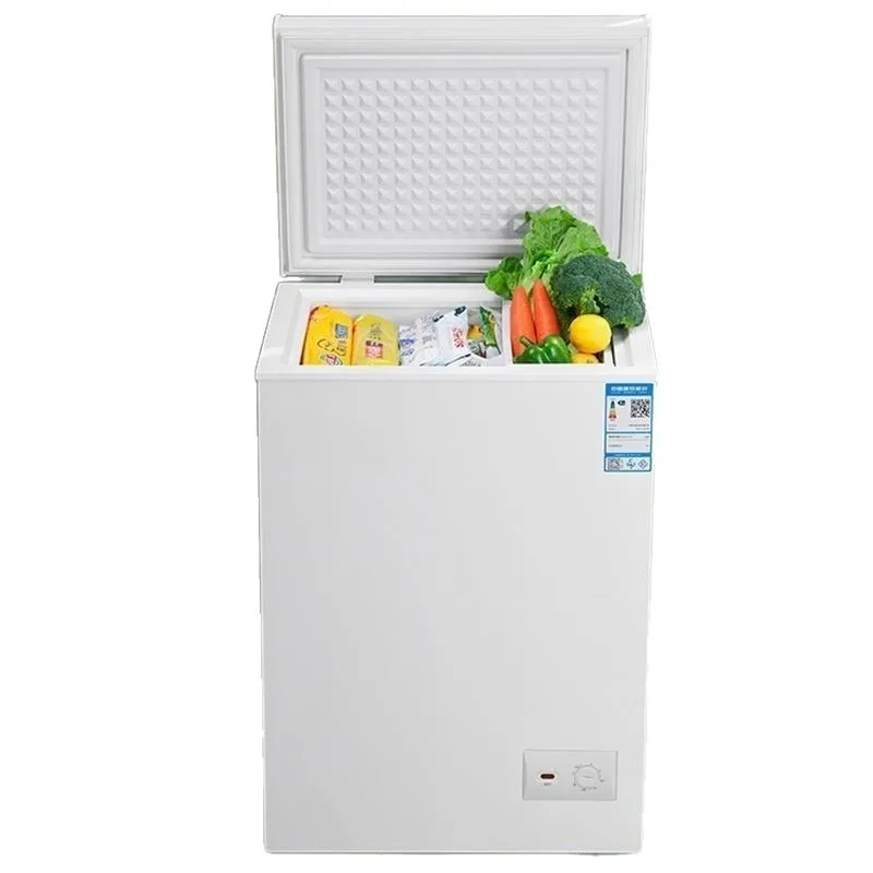 

Small freezer for household use, dual-purpose crisper, refrigerated freezer