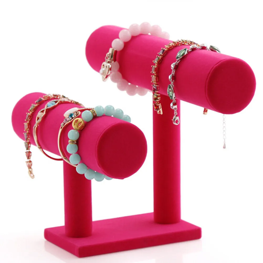 

Two Tier Detachable Bracelet Holder Simple Design Jewelry Display Stand Storage Rack for Bracelets Bangles Organization