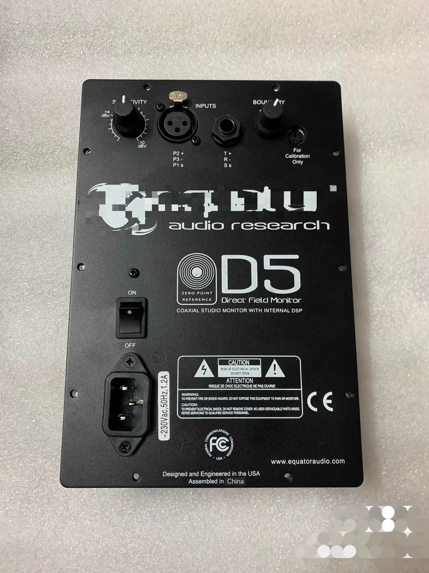 2pcs Monitor Speaker Direct Field Monitor Power Audio Active Speaker Amplifier Module DSP Audio D5