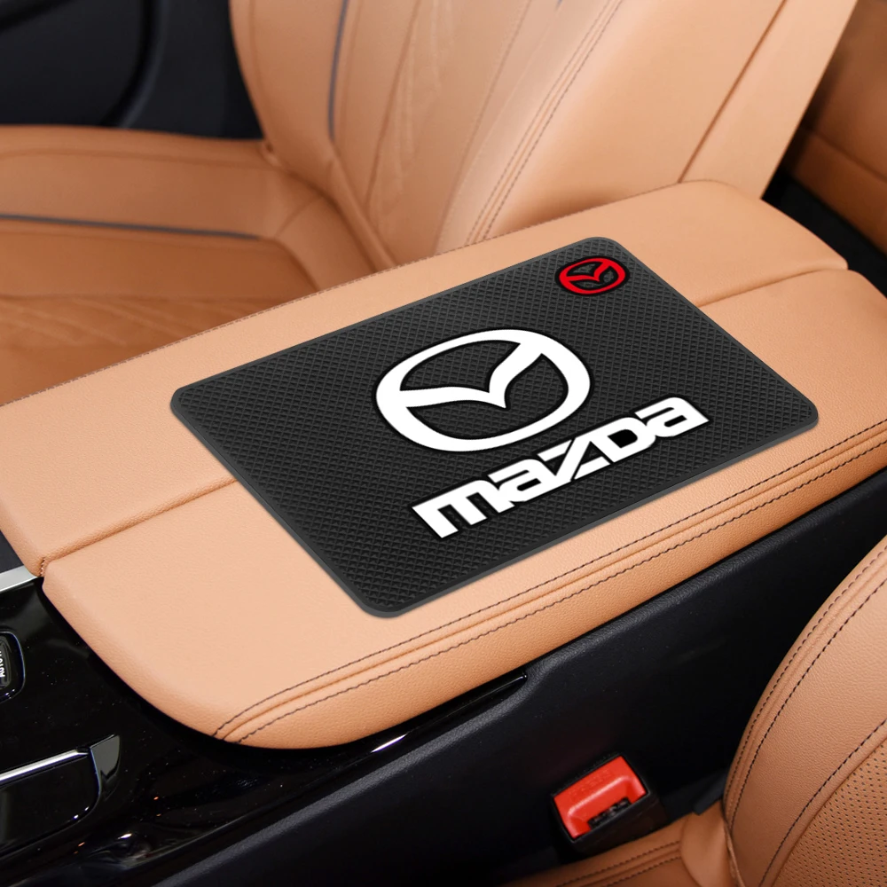 Car Anti Slip Mat Phone Holder Dashboard Non-Slip Sticky Silicone Pad For Mazda 2 3 6 CX5 MX5 RX-8 Axela Demio CX9 GH BK MP MX3