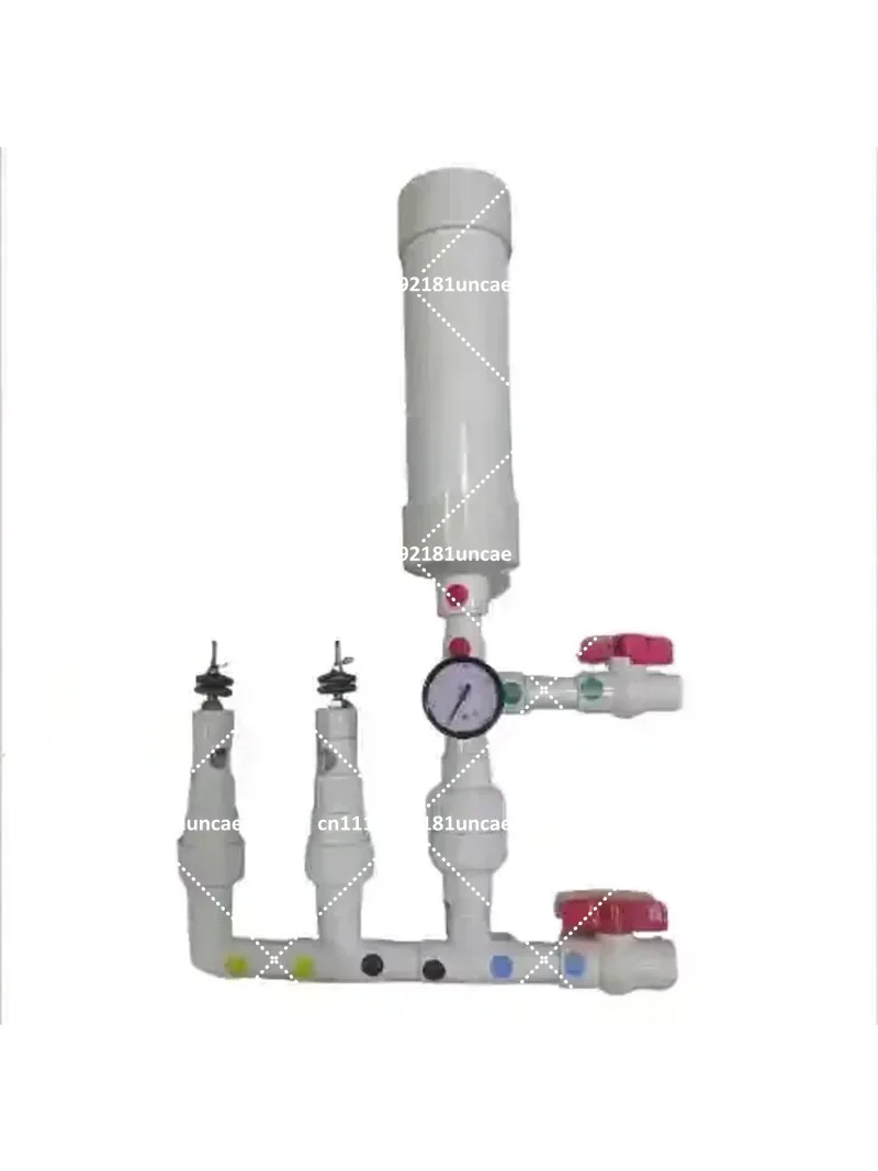 Self-priming PVC Water Hammer Pump, No Oil No Electricity, Automatic Water Pump for Garden & Home Use