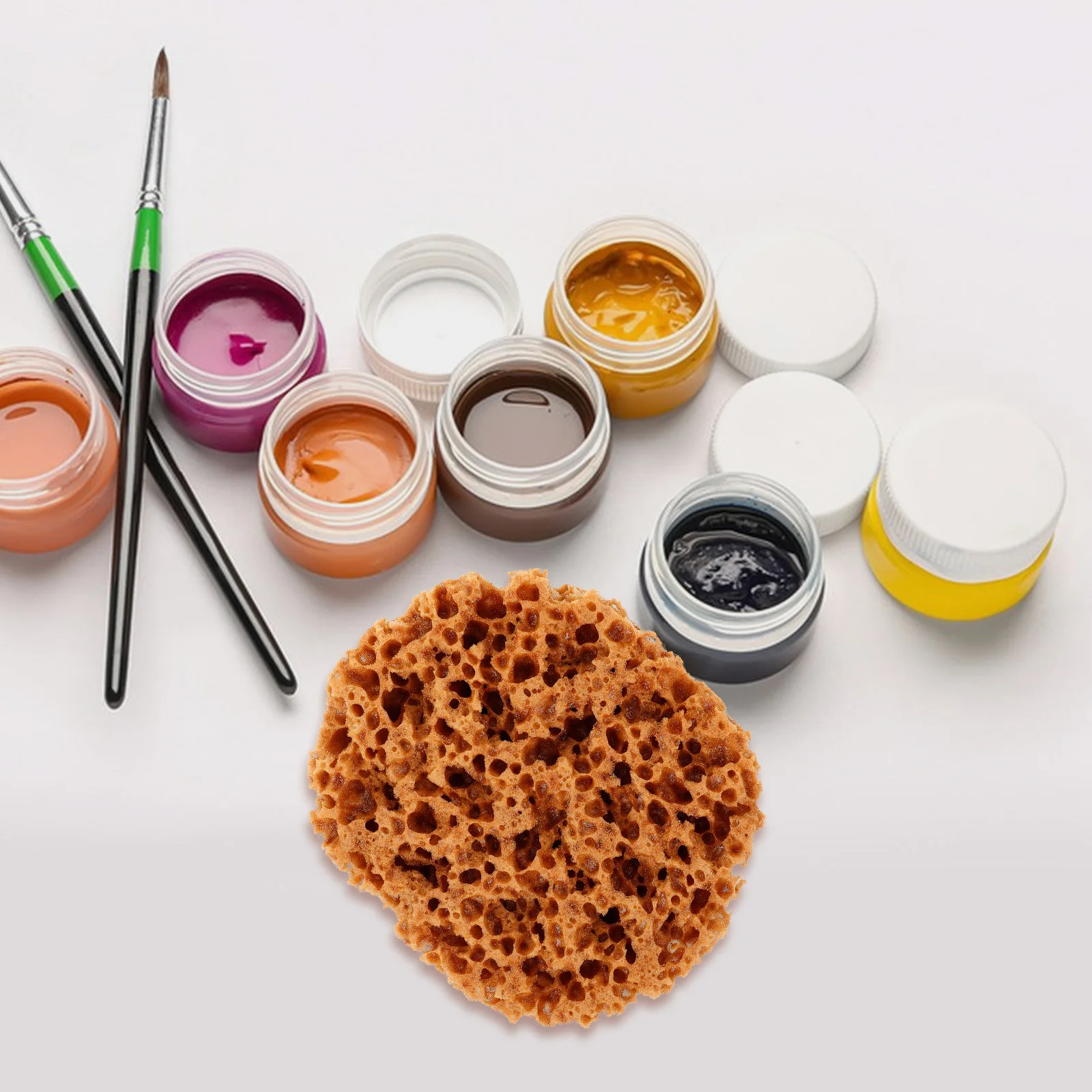 

Art Sponge for Painting Versatile Tool Natural Sponges DIY Enthusiast Seamless Experience Eye-Catching Effects