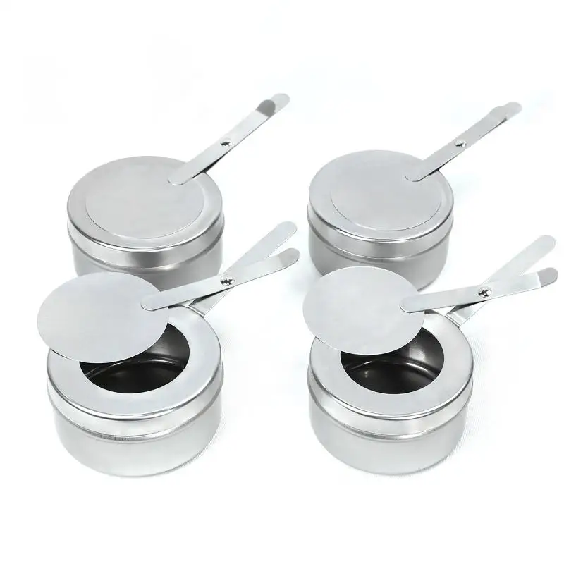 2Pcs Stainless Steel Chafing Fuel Holder Accessories Universal Cooking Supplies Buffet Boxes Canned Chafing Dish
