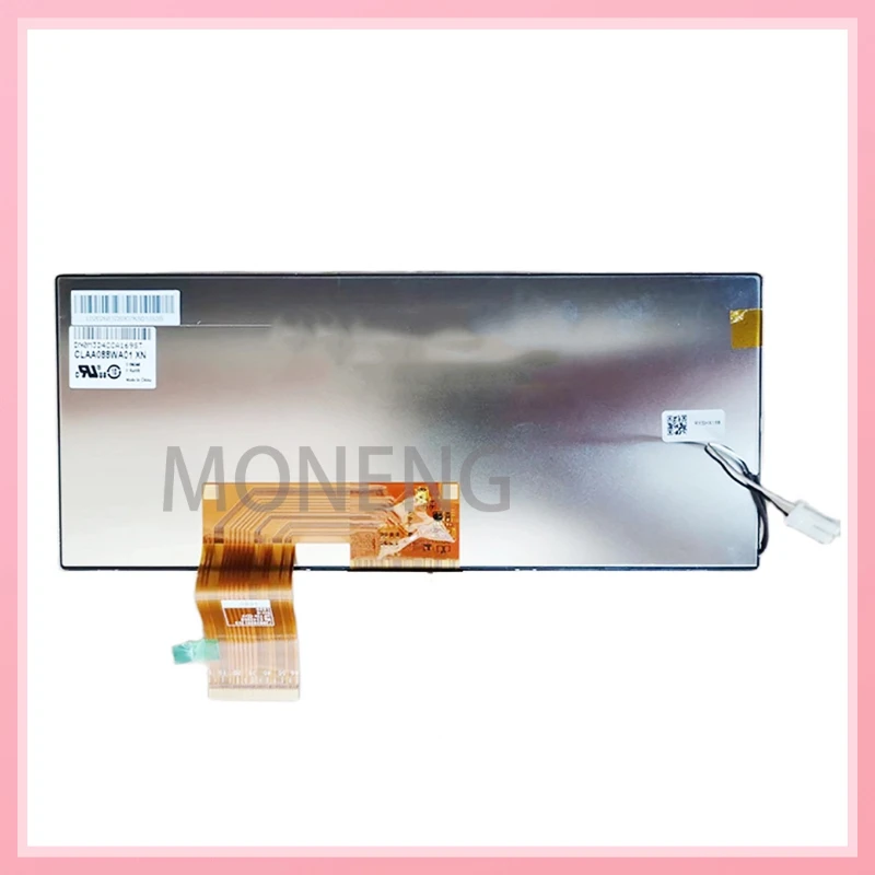 100% Tested Original 8.8 inch CLAA088WA01XN 1280x480 IPS LCD Screen Wide Display Monitor  For Car Navigation Module