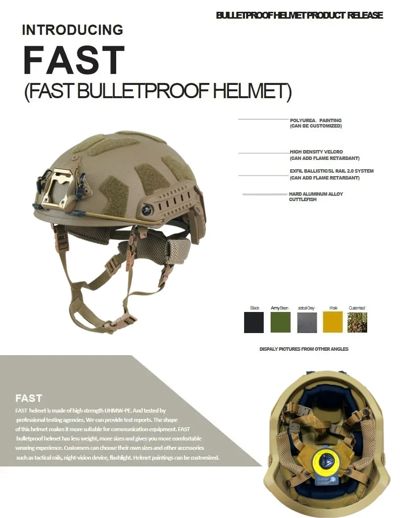 M-FAST tactical helmet Kevlar high-quality fast tactical helmet  Wendy suspended floating pad tactical helmet outdoor hunting