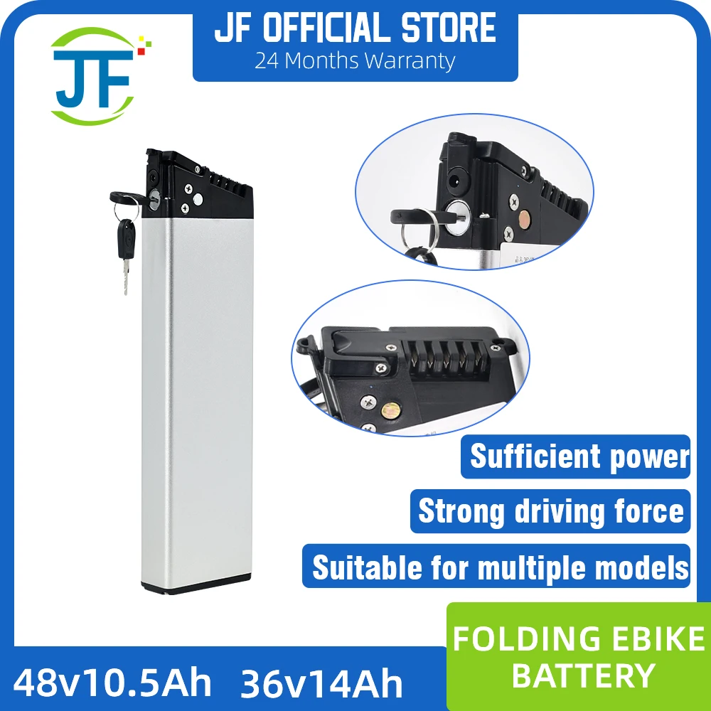 Folding Ebike 36v 48v10.4ah 12ah 14ah  250w 500W 750w Electric Bicycle lithium ion Battery