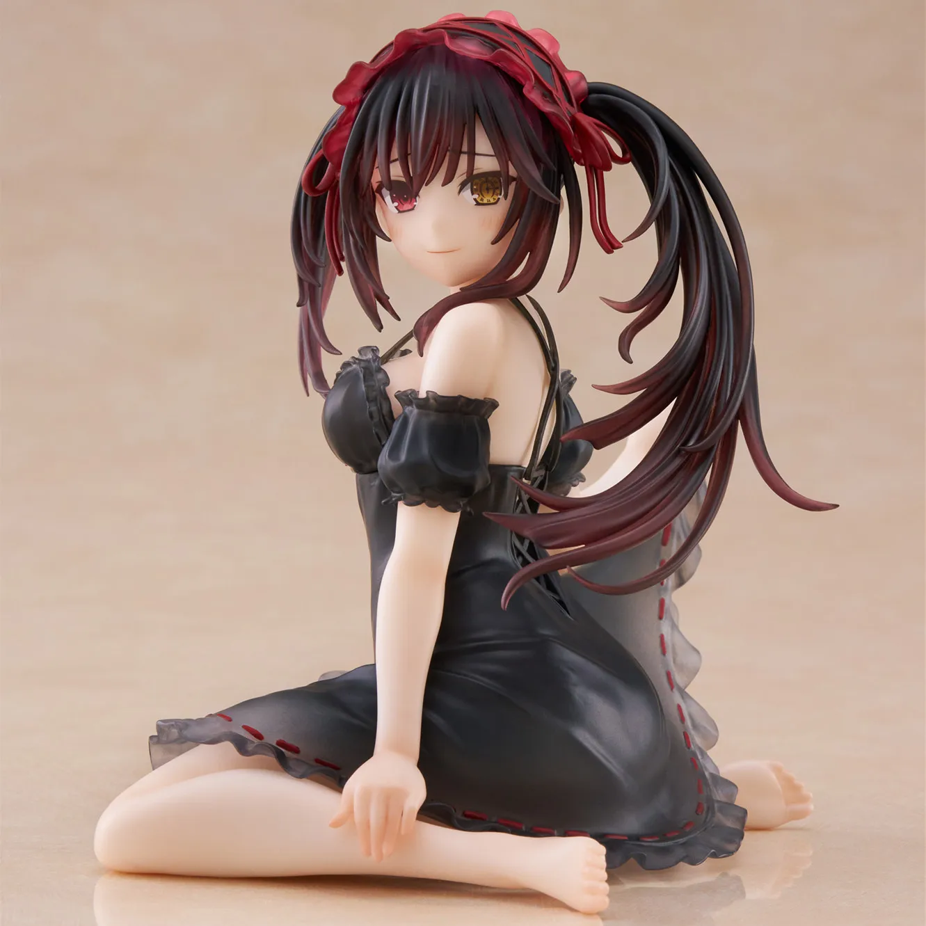 

Оригинальные настольные милые Аниме фигурки персонажей TAITO Tokisaki Kurumi DATE A LIVE, ПВХ Модель, коллекционная Подарочная кукла