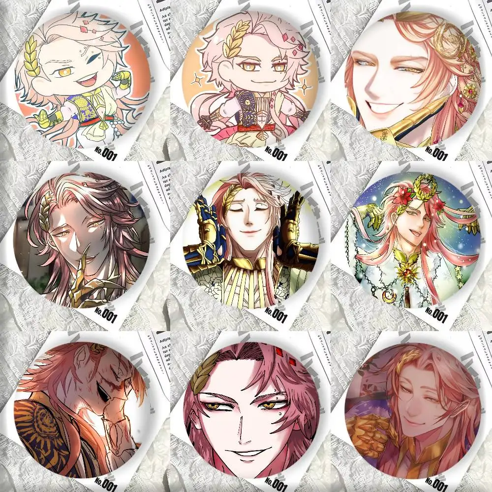 Cartoon Anime R-Record of Ragnarok Apollo Badge Tinplate DIY Backpack Clothing Accessories Jewelry Pins