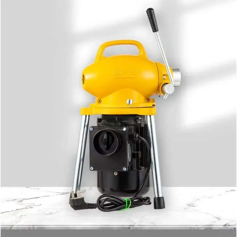 Sectional Pipe Drain Cleaning Machine 400 RPM 250W Snake Cleaner Pipe Electric Drain Drain Cleaner Machine