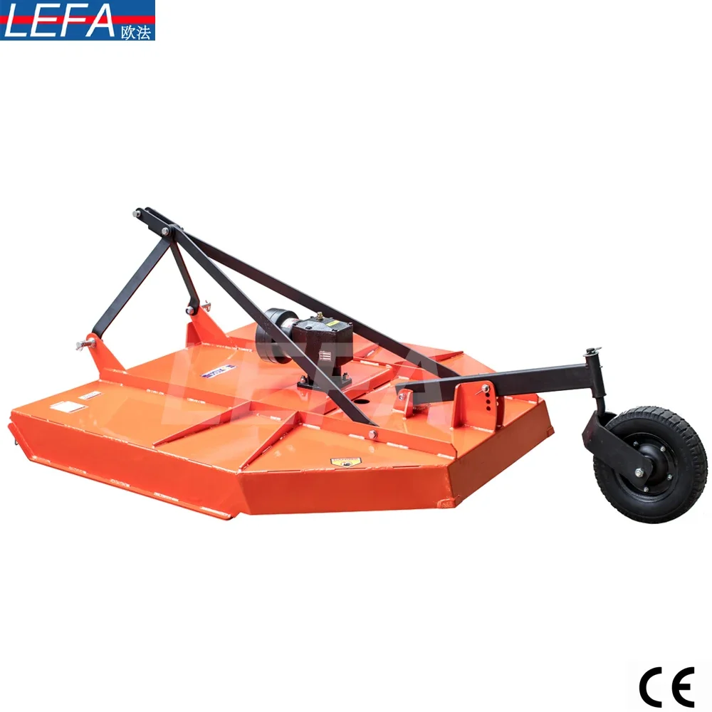 Farm 3-point PTO driven tractor mower PTO topper mower tractor rotary flail mower with CE