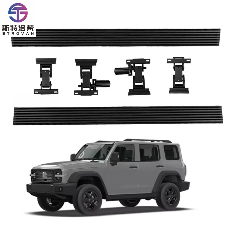 

STLF CLRAK DirtyTruck 4x4 Car TANK 300 Power Side Steps Electric Running Boards for TANK