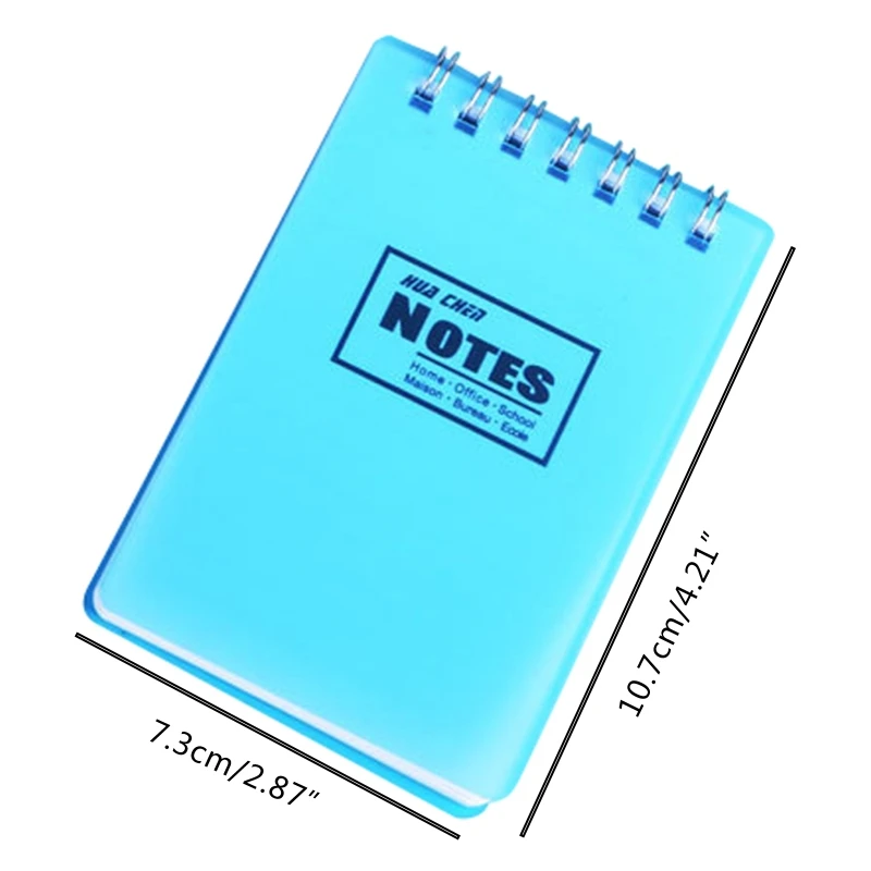 Mini To-do-list Pocket Notepad Small Notebook Spiral Planner Notepad 42 Sheets Tearable for Office Women Men Journaling