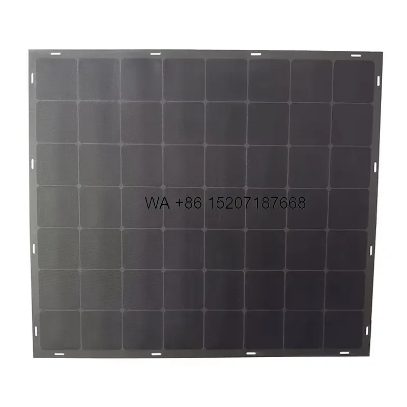 Wmwmnu for 200W 300W Flexible Solar Panel Balcony Plug in System MPPT Battery Sticker Glue on Fence Window Wall Hanging Kit