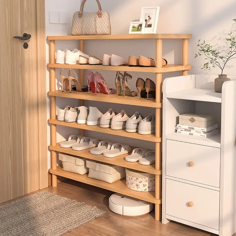 Shoe rack simple and economical household entrance multi-storey rental house dormitory shoe cabinet space-saving dust-proof