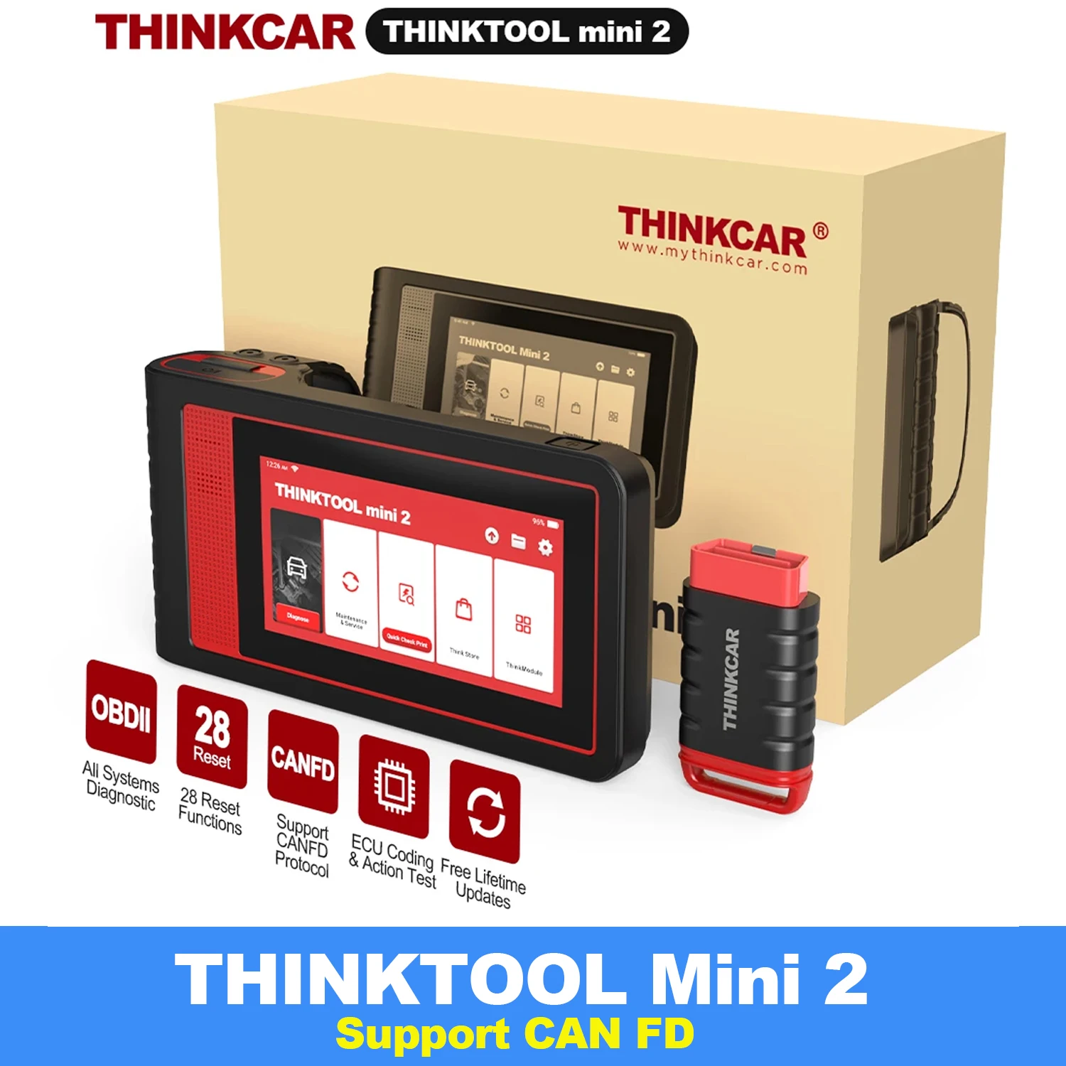 MUCAR THINKCAR Thinktool Mini 2 OBD2 Scanner 3