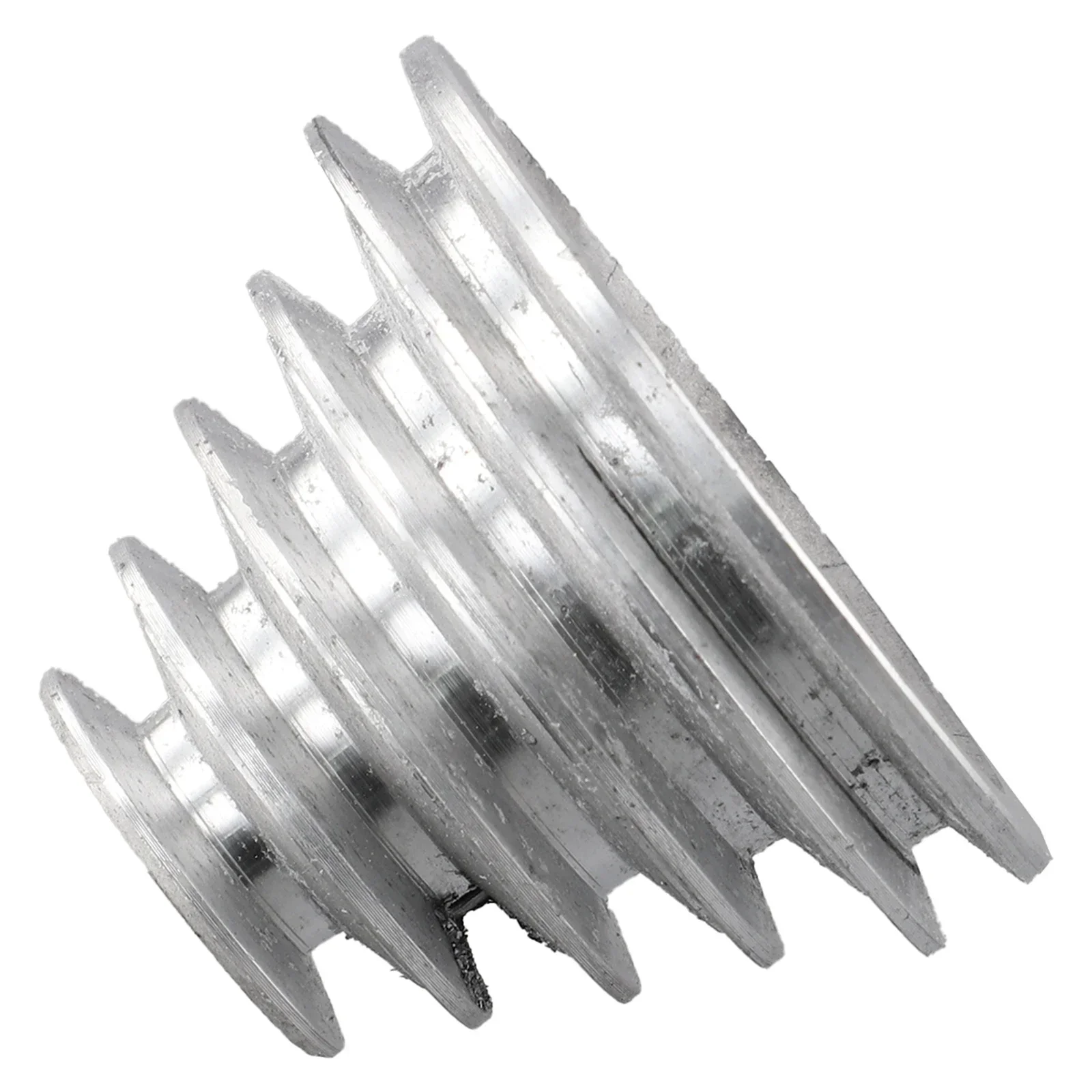 Benchtop Drill Press Transmission Wheel 14mm Holes Outer Diameter 36-46-60-74mm 4 Step 5 Step V-belt K660 Silver Black Color