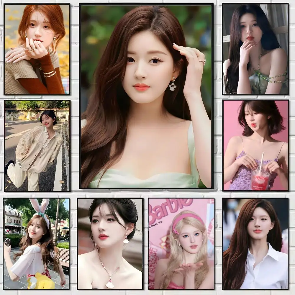 China Actor R-Rosy Poster Self-adhesive Art Waterproof Paper Sticker Coffee House Bar Dorm Room Wall Decor