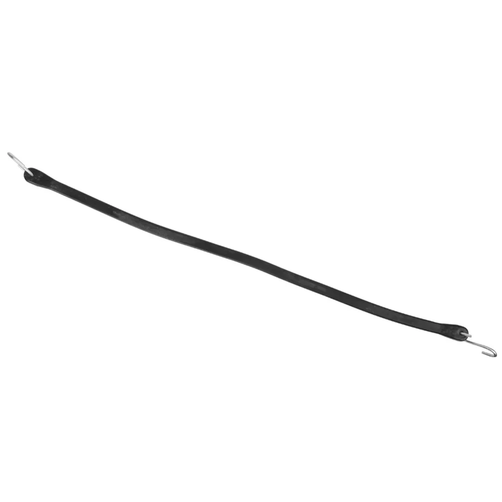 2 Pcs Durable 31 Inches Bundling Belt Rubber S Hooks Tarp Strap Double End Bag Cable Camping