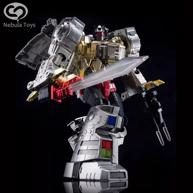 

Transformation Toy Mp08 Grimlock Mp-08 Metal Color Enlarged Ko Version Action Figure Toy Collection Desk Decoration Toys Gift