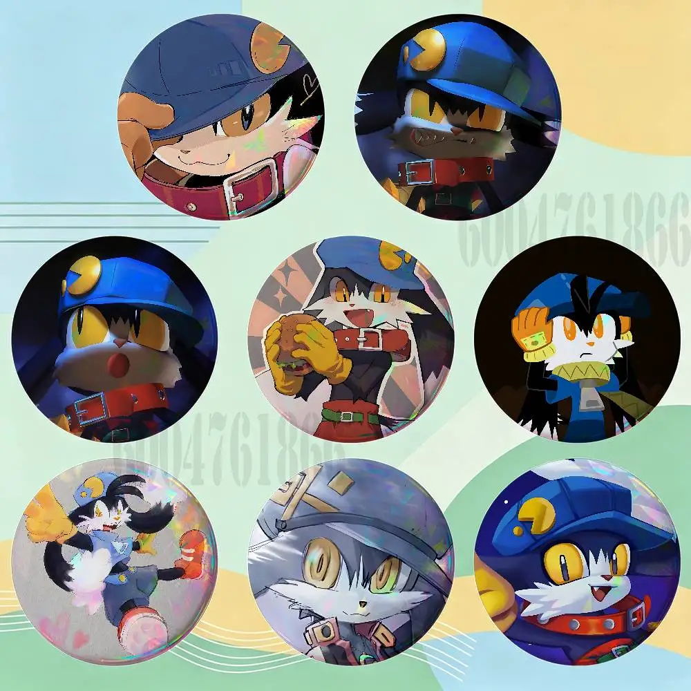 K-Klonoa HD Print Badges Pretty Round Display Brooches IP merchandise 32mm 58mm 75mm 44mm 25mm