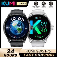 KUMI GW5 Pro 1.43 Inch Bluetooth call 100+Sports Heart Rate Blood Pressure Monitor IP68 Waterproof Compass Smart watches