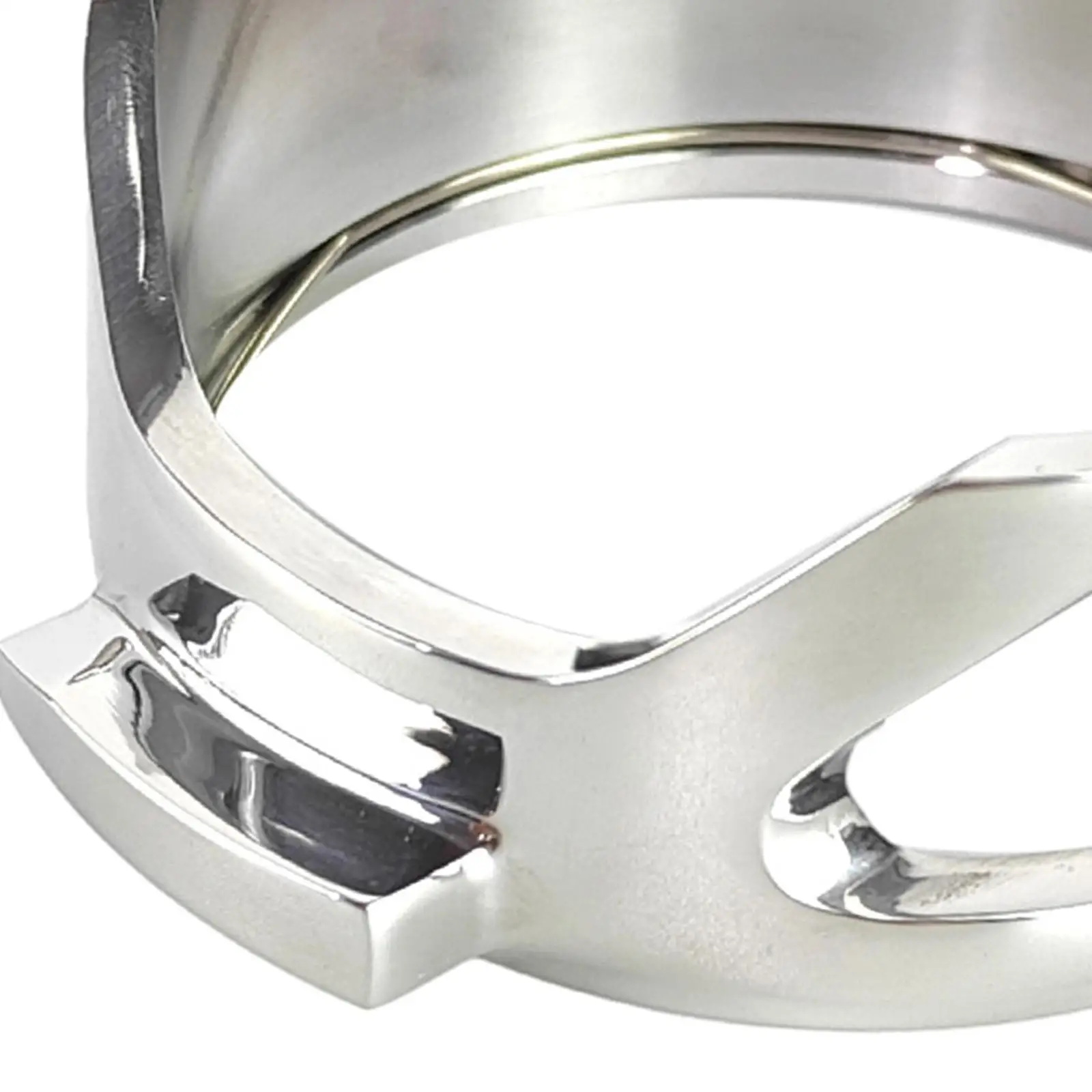 Parti della testa del gruppo portafiltro portafiltro senza fondo da 58 mm Sostituzione professionale senza fondo per macchine da caffè espresso E61 Negozio