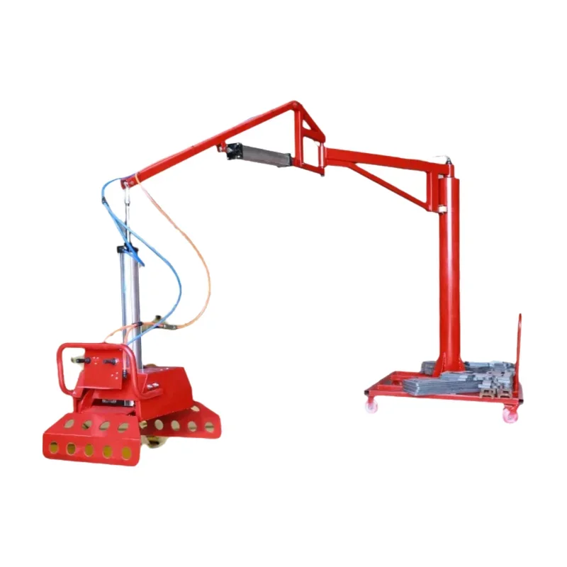 المنتزع الميكانيكي الهوائي المخصص للتعامل مع أكياس الأسمنت آلة البليت رافعة الكابولي المتنقلة #2