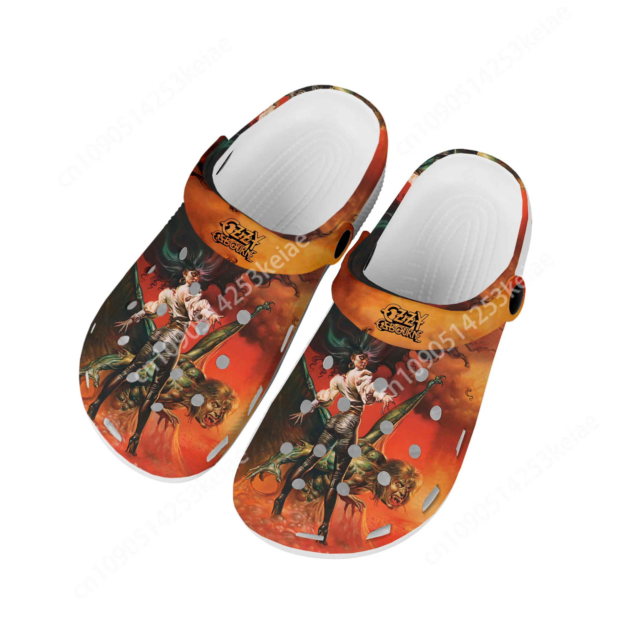 Ozzy Metal Rock Singer Osbourne Home Clogs Custom Water Shoes Mens Womens Teenager Shoe 3D Print Garden Clog Beach Hole Slippers