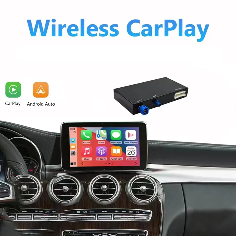 وحدة تشغيل السيارة اللاسلكية البارعة لـ C-Class GLC S-Class W205 W253 NTG5.0 نظام واجهة السيارة لصندوق السيارات الذي يعمل بنظام أندرويد