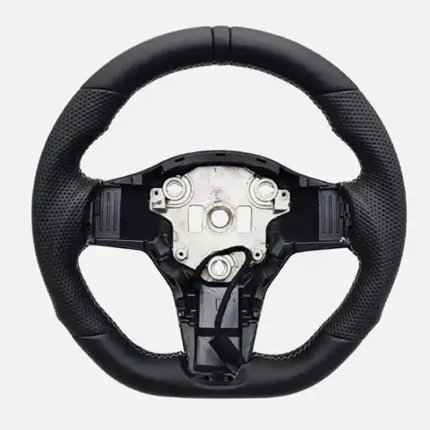8 best sales tesla model 3 steering wheel - №3