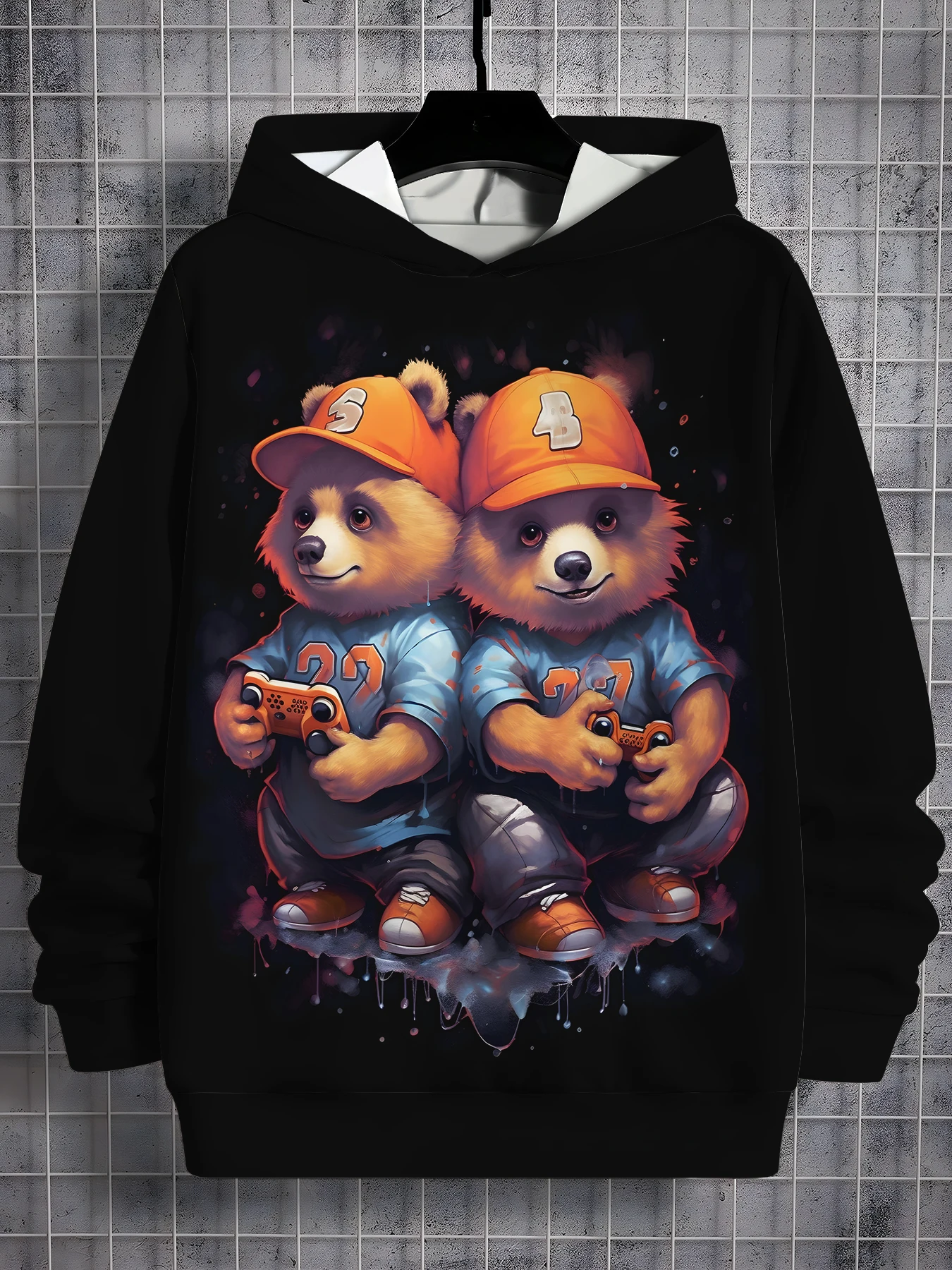 

Cute Teddy Bear Child Sweatshirt for Children Girl Cartoon Children's Fashion Teen Girl Clothes Baby Boy Clothes Offer Hoodies