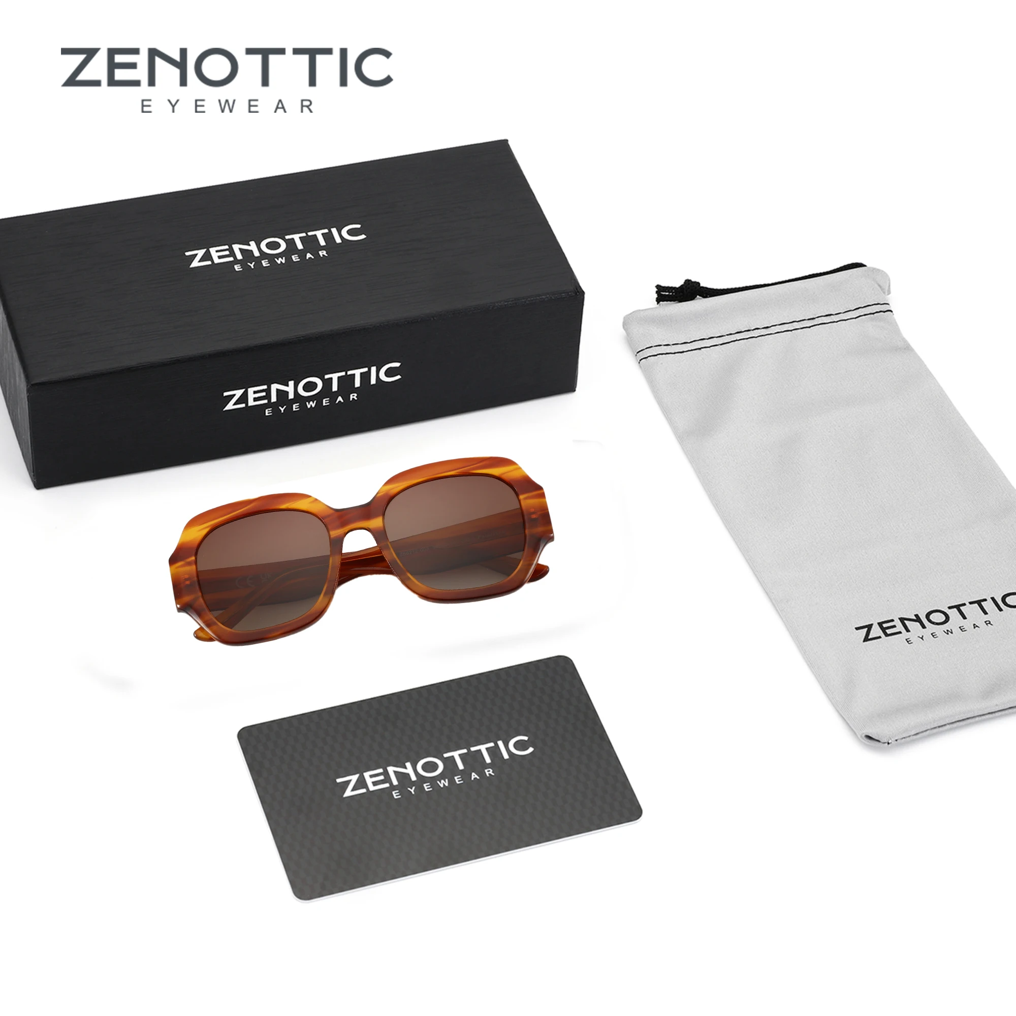 

ZENOTTIC женские шестиугольные поляризационные солнцезащитные очки с защитой UV400, модные ацетатные солнцезащитные очки с бабочкой, оттенок для женщин, подарок