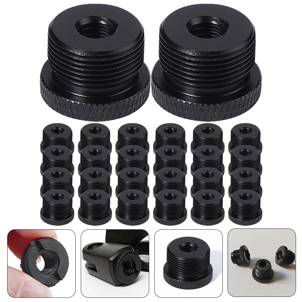 

30pcs Mic Stand Adapter 3/8 To 5/8 Male Female Screw Thread Converter For Microphone Stand Mount Tripod Adapter For Mic