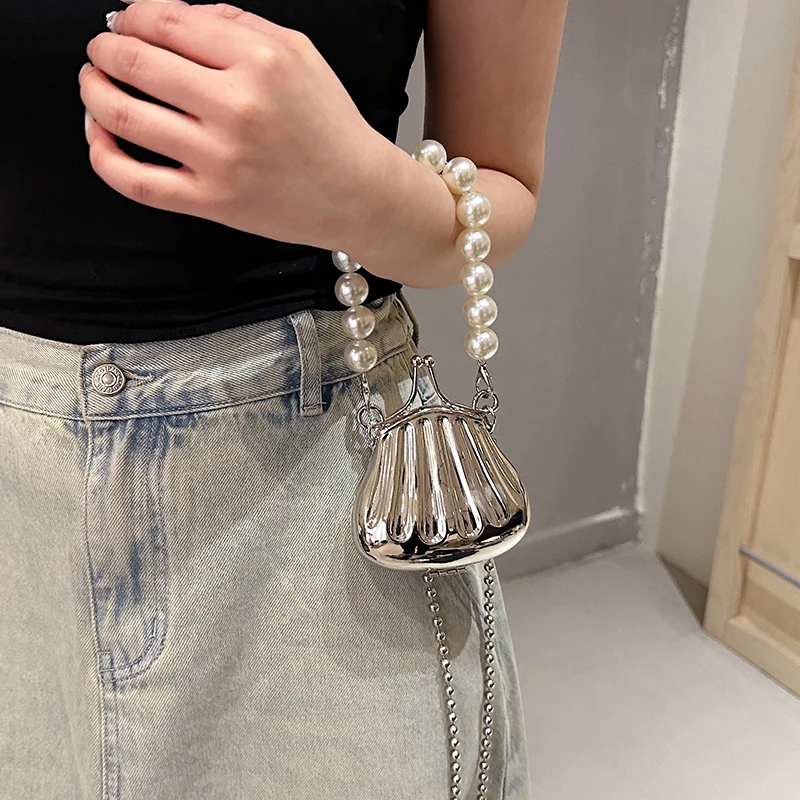 Modna metalowa szminka dla kobiet luksusowa torba obiadowa designerska torebka torby na ramię wysokiej jakości urocza torebka Crossbody