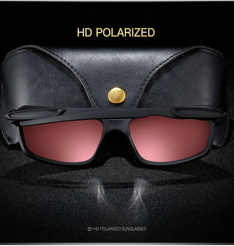 Neue Männer Polarisierte Sonnenbrille Marke Designer Platz Sport Sonnenbrille Männlich Fahren Angeln Goggle UV400 Frauen Reise Brillen – Detail 3