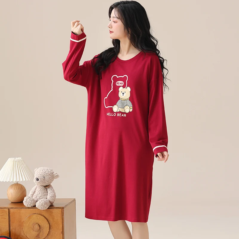 Thumbnail 4 - #28 Latest Cotton Sleep Nightdress Offers