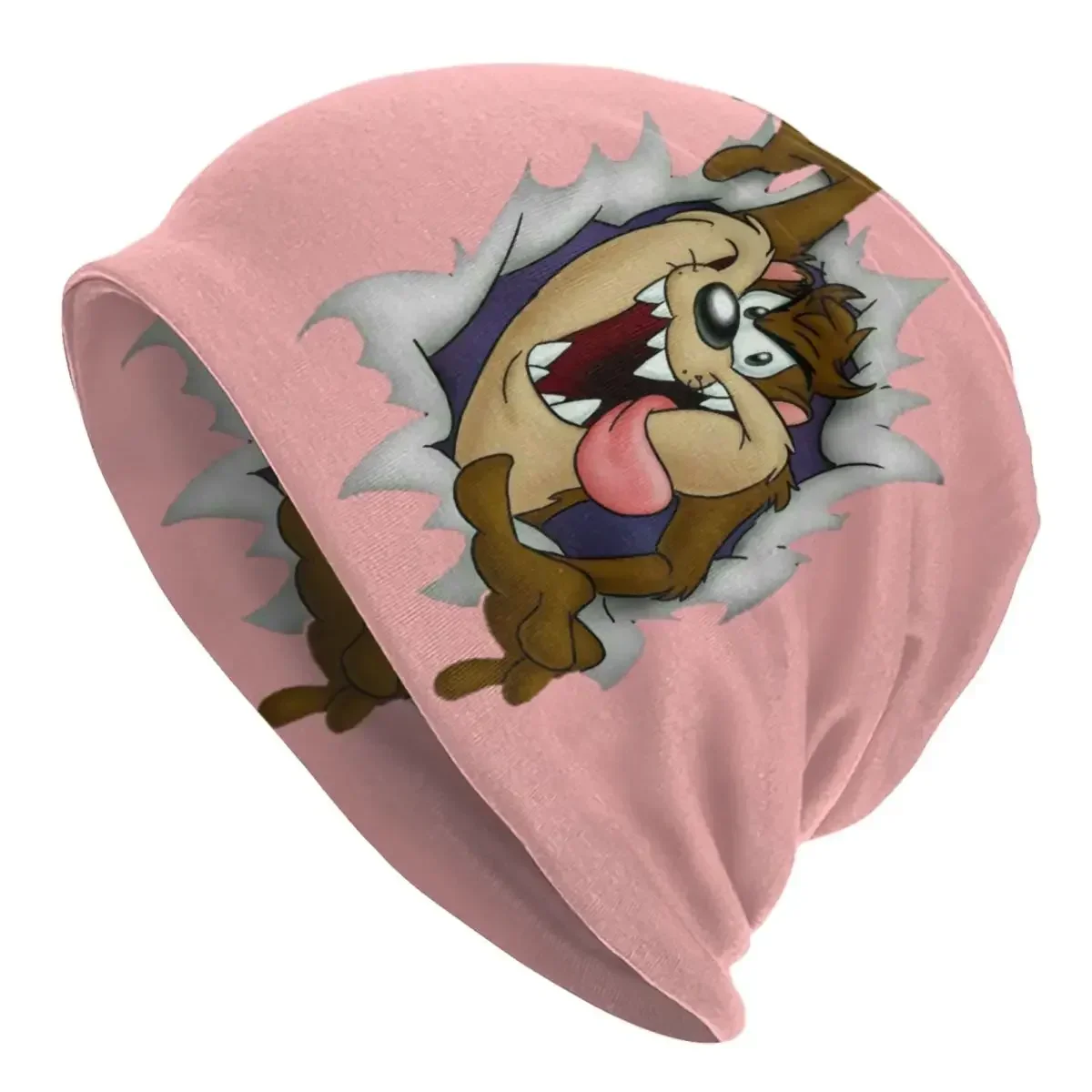 

Tasmanian Devil Bonnet Hats Fashion Knitting Hat for Women Men ，Taz Cartoon Comic Fashion Warm Pullover Hat